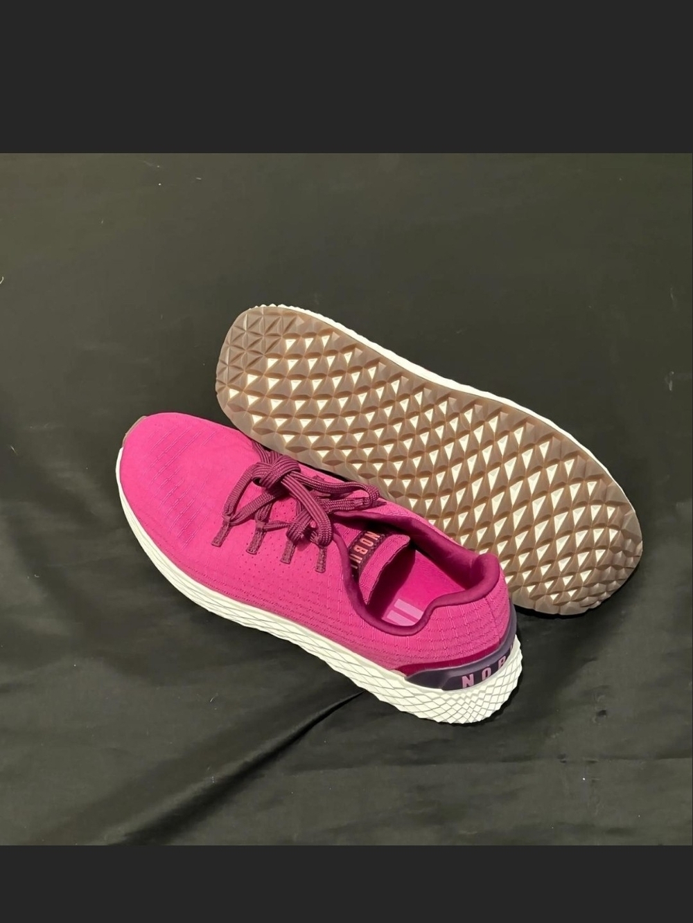 NOBULL All Day 365 Ripstop Pink Durable Everyday Grind Shoes M8/W9.5